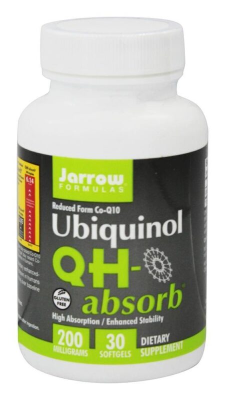 Ubiquinol QH-Absorb 200 mg. - 30 Softgels Jarrow Formulas