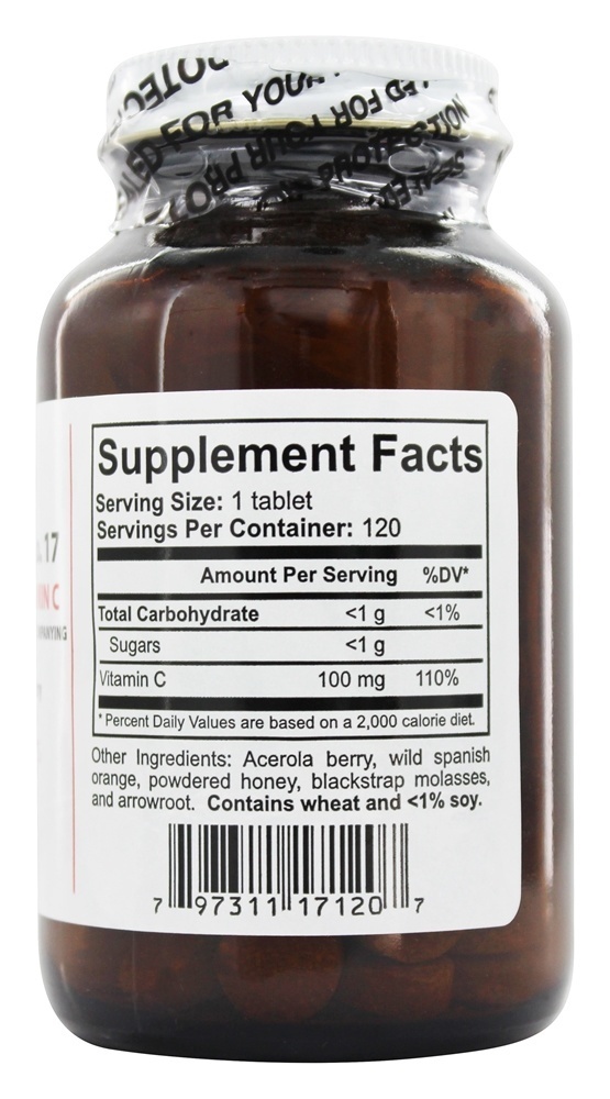 Vitamina C de Fonte Natural #17 - 120 Tablets Sonne's - Imagem 2