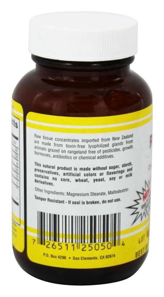Pâncreas Cru - Cápsulas 50 Natural Sources - Imagem 3