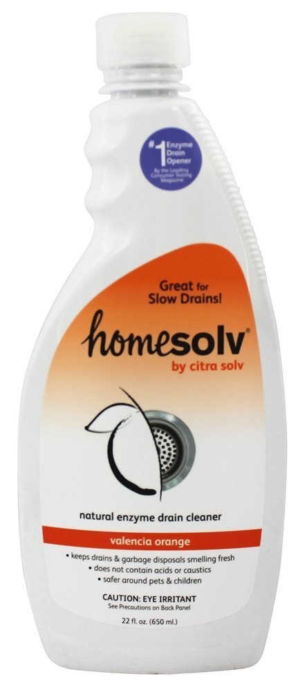 Casa Solv Natural Enzima Líquido Drenar Limpador Valencia Laranja - 22 fl. oz. Citra Solv