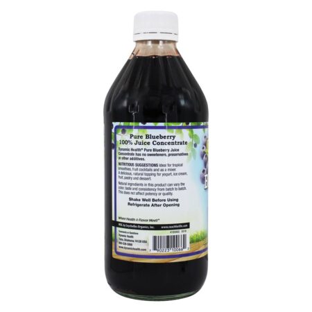 Juice Concentrate 100 % Pure Mirtilo - 16 fl. oz. Dynamic Health - Image 3