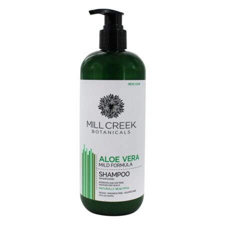 Champô de Fórmula Suave de Aloe Vera - 14 fl. oz. Mill Creek Botanicals