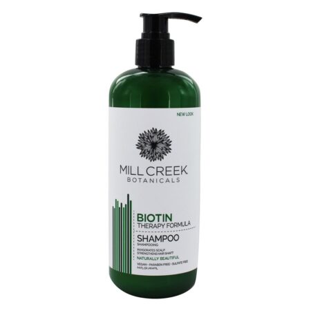 Shampoo de Fórmula de Terapia de Biotina - 14 fl. oz. Mill Creek Botanicals