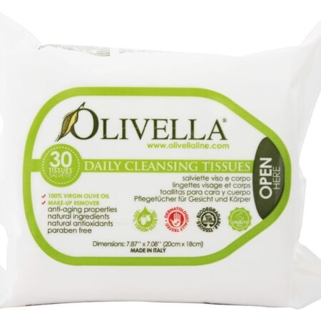 Limpeza diária de tecidos faciais – 30 Tecido (s) Olivella — foto 1