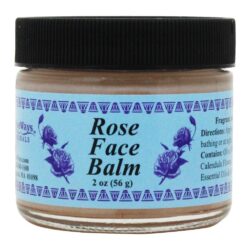 Bálsamo de rosto rosa - 2 oz. Wise Ways