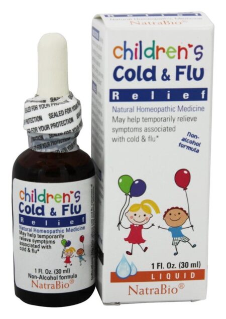 Frio para crianças e alívio da gripe - 1 fl. oz. NatraBio