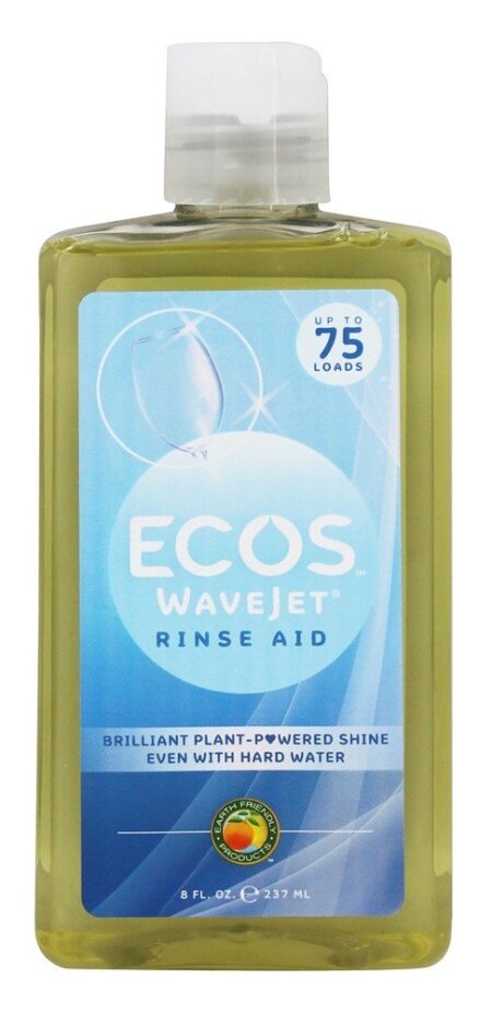 Auxiliar de enxaguamento ECOS WaveJet - 8 fl. oz. Earth Friendly