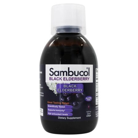 Xarope de Sabugueiro Preto - 7.8 fl. oz. Sambucol - Imagem 2