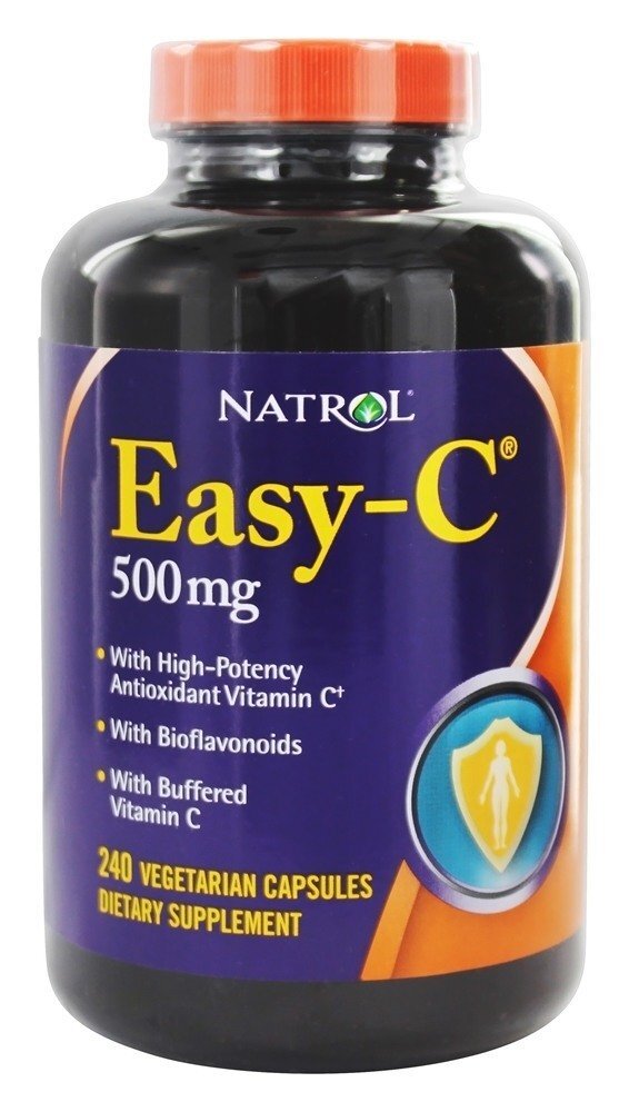 Vitamina C fácil com Bioflavonóides 500 mg. - Cápsulas vegetarianas 240 Natrol