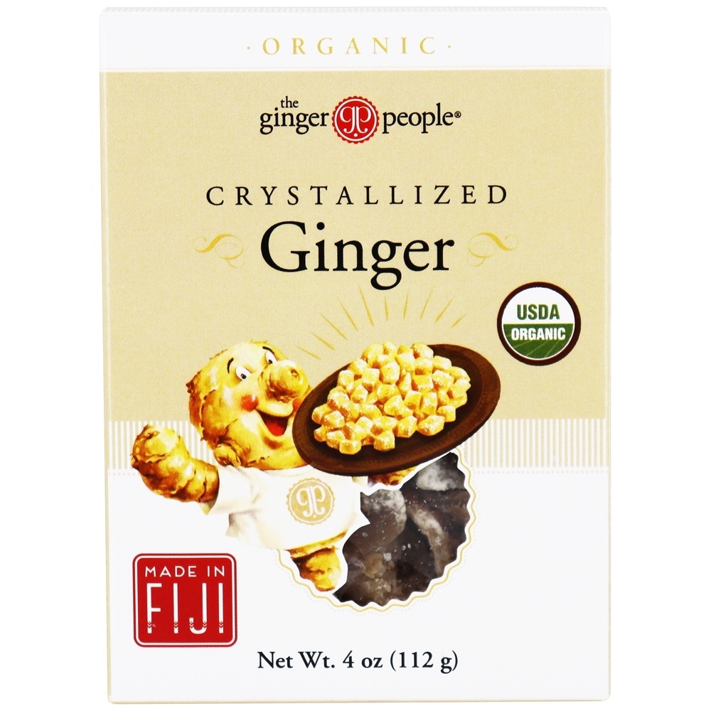 Gengibre Cristalizado Orgânico - 4 oz. Ginger People