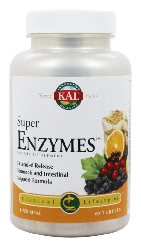 Super Enzimas - 60 Tablets Kal