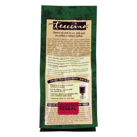 Assado assado escuro cafeína livre chicória ervas francesas francesas assadas - 11 oz. Teeccino - Image 3