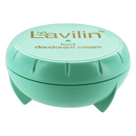 Lavilin Bio Balance Creme desodorante para os pés - 0.44 oz. NOW Foods - Image 2