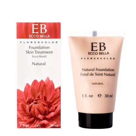 Flowercolor Natural Líquido Fundação Natural 15 SPF - 1 oz. Ecco Bella