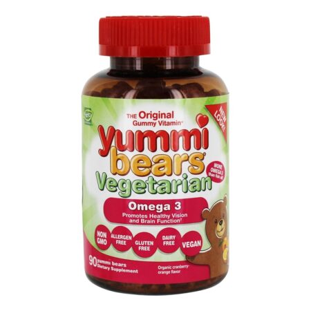 Yummi Bears Omega 3 Infantil Sem Peixe - 90 Gummies Hero Nutritionals Products - Image 2