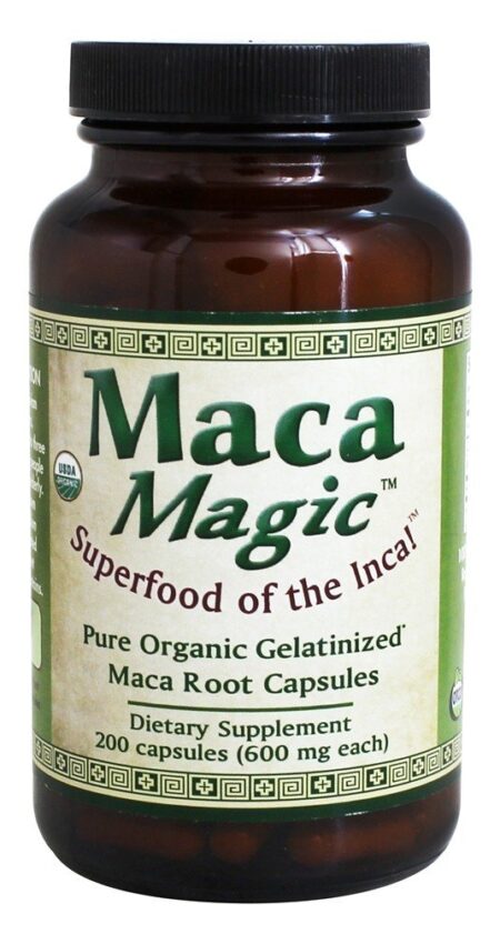 Maca Magic 600 mg. - Cápsulas 200 Maca Magic