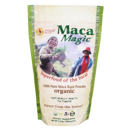 100 % orgânicos Pure pó de raiz de maca - 2.2 lbs. Maca Magic