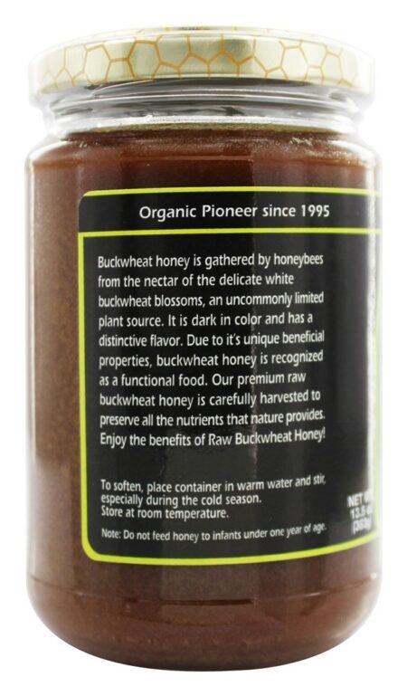 Trigo-sarraceno Pure Mel Cru - 13.5 oz. YS Organic Bee Farms - Image 3