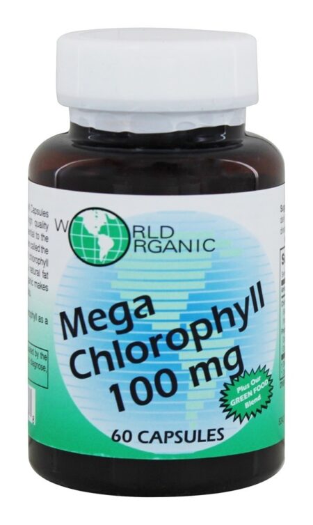 Mega Clorofila 100 mg. - Cápsulas 60 World Organic