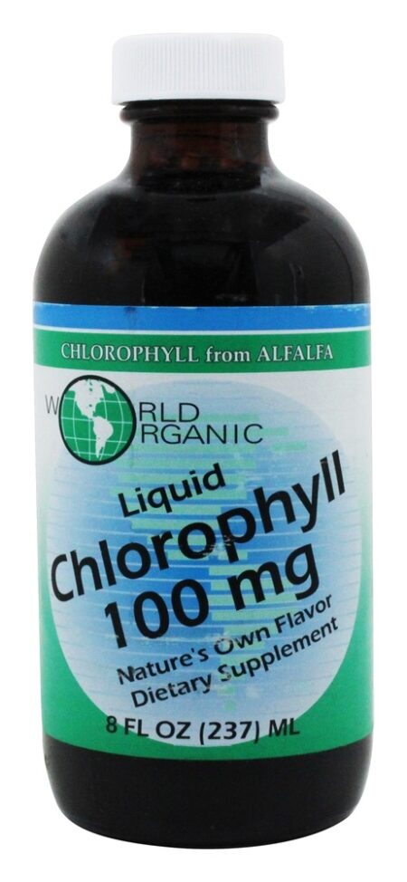 Clorofila líquida 100 mg. - 8 fl. oz. World Organic