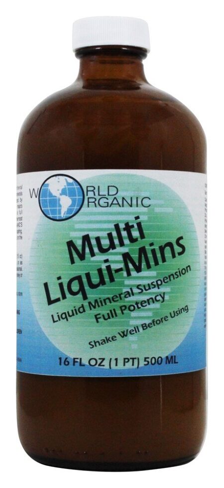 Múltiplas Liqui Min Líquido Mineral Suspensão - 16 fl. oz. World Organic