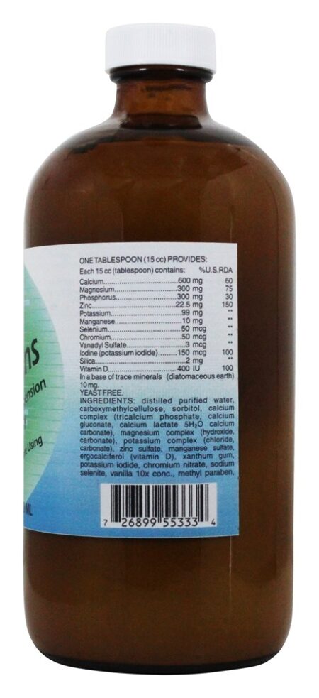 Múltiplas Liqui Min Líquido Mineral Suspensão - 16 fl. oz. World Organic - Image 2