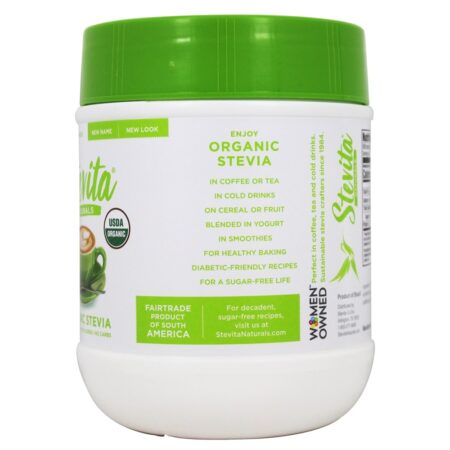 Stevia orgânico adoçante em pó - 16 oz. Anteriormente, Stevita selecionável Stevita - Image 3