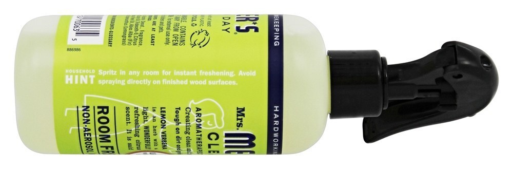 Limpar Dia Quarto Refrescamento Não-Aerossol Spray Limão Verbena - 8 fl. oz. Mrs. Meyer's - Imagem 3