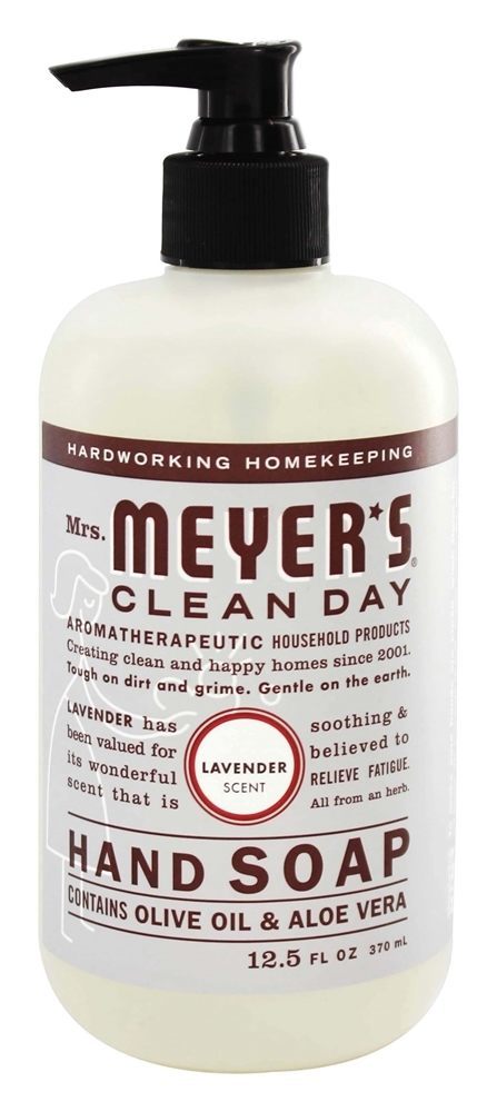 Alfazema limpa do sabonete líquido da mão do dia - 12.5 fl. oz. Mrs. Meyer's