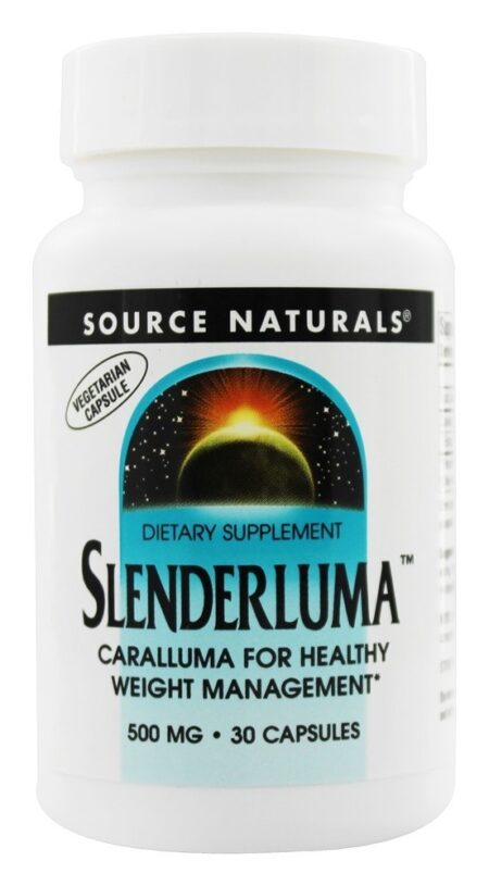 Slenderluma com Caralluma Fimbriata 500 mg. - Cápsulas vegetarianas 30 Source Naturals