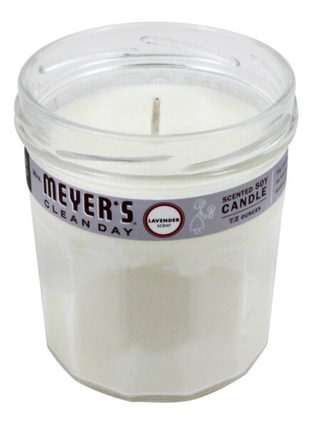 Alfazema limpa da vela de soja Scented do dia - 7.2 oz. Mrs. Meyer's