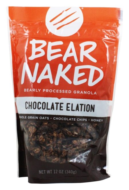 Granola 100 % Pure & Natural Elation Chocolate - 12 oz. Anteriormente, Granola 100 % Pure e chocolate celestial natural Bear Naked