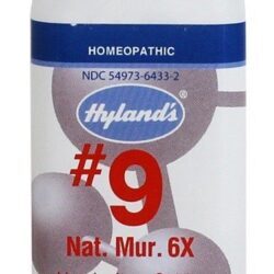 Célula Sais #9 Natrum Muriaticum 6 X - 1000 Tablets Hylands