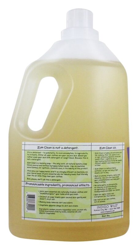 Zum Limpar Aromaterapia Lavanderia Sabão 64 Cargas Lavanda - 64 fl. oz. Indigo Wild - Image 2