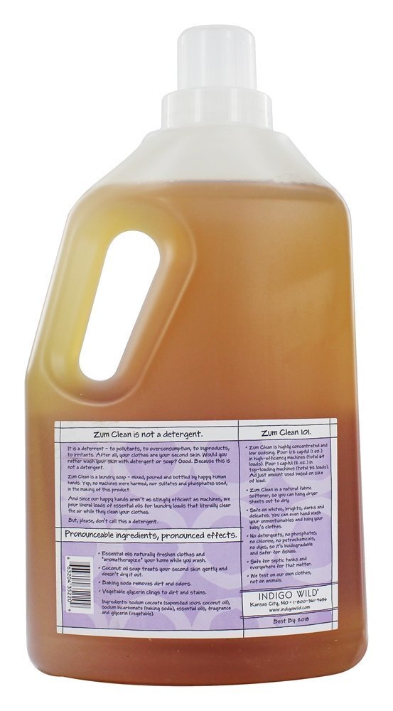 Zum Limpar Aromaterapia Lavanderia Sabão 64 Cargas Frankincense & Myrrh - 64 fl. oz. Indigo Wild - Imagem 2