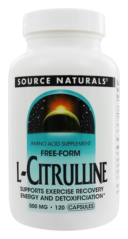 L Citrulina de Forma Livre 500 mg. - Cápsulas 120 Source Naturals