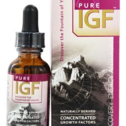 Pure Fatores de Crescimento Concentrado IGF Extrato de Antler Velvet Deer 5 mg. - 1 fl. oz. Pure Solutions