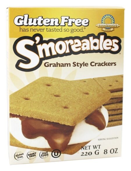 Bolachas estilo Graham S'moreables - 8 oz. Kinnikinnick Foods