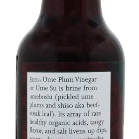 Vinagre de ameixa Ume - 10 fl. oz. Eden Foods - Imagem 3