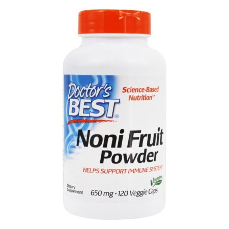 Noni Fruit Powder 650 mg . - 120 Cápsula (s) vegetal (s) Doctor's Best