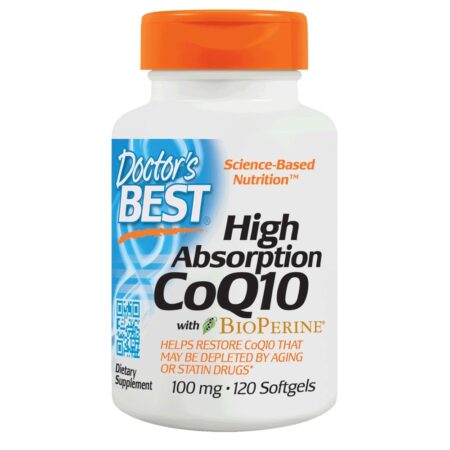 CoQ10 de Alta Absorção 100 mg. - 120 Softgels Doctor's Best