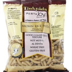 Penne de macarrão de arroz integral com farelo de arroz - 16 oz. Tinkyada Pasta