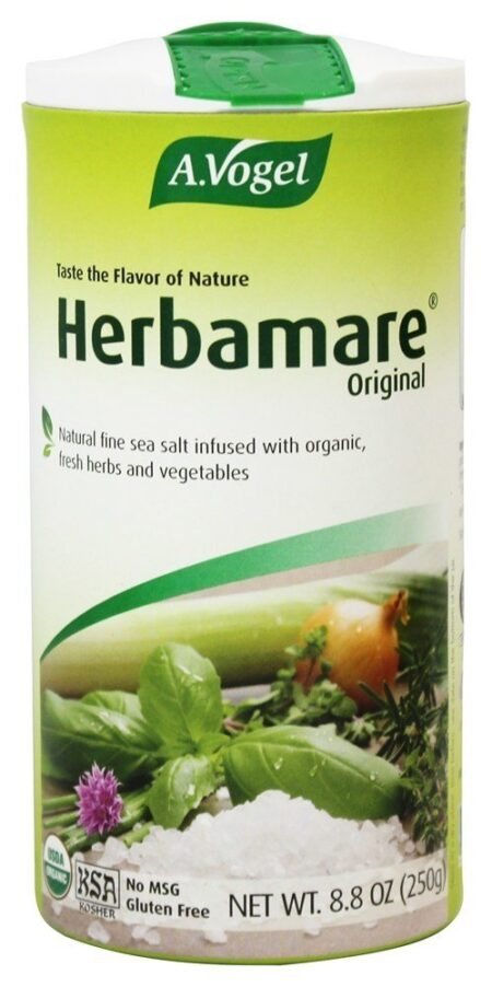 Herbamare Original Orgânico Erva Tempero Sal - 8.8 oz. A.Vogel