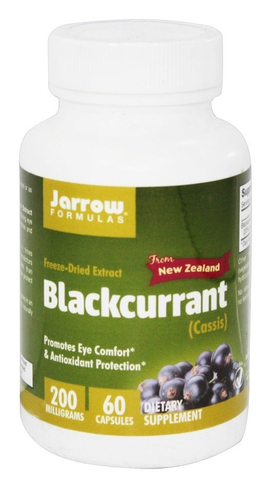 Extrato liofilizado de groselha - Cápsulas vegetarianas 60 Jarrow Formulas