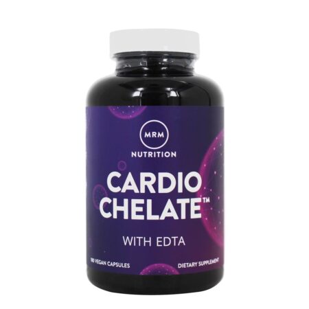 Cardio Chelate com EDTA Para Suporte Cardiovascular - Cápsulas Vegan 180 MRM