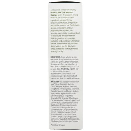 Limpador de Umidade Aloe Vera com Aloe-Hyplex - 4.7 fl. oz. DeVita - Image 4