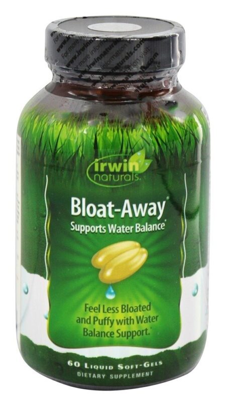 Diurético Bloat-Away para Peso da Água - 60 Softgels Irwin Naturals