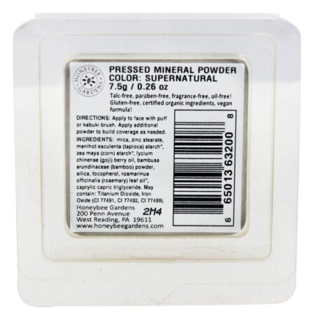 Pó Mineral Pressionado Sobrenatural Sobrenatural - 0.26 oz. Honeybee Gardens - Image 2