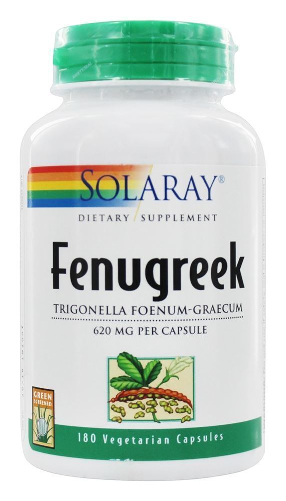 O feno-grego 620 mg. - Cápsulas 180 Solaray