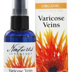 Óleo de bem-estar orgânico veia varicosa alívio - 2 fl. oz. Nature's Inventory
